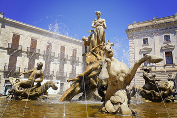 fontaine de Syracuse, Sicile