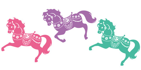 馬のシルエット © ma_sa