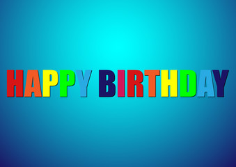 Happy Birthday Greeting Card