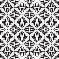 Vector seamless geometric pattern background. Minimalistic monochrome background for decoration, wallpaper and print.