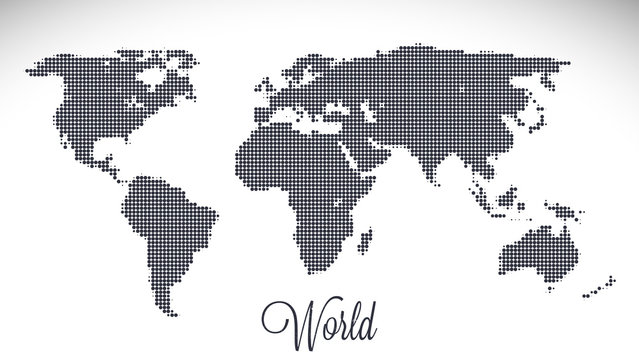 World Map Illustration