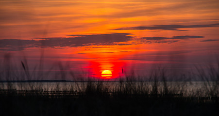 Fototapeta premium Beautyful Sunset on the beach