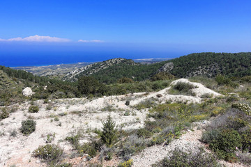 Fototapeta na wymiar Nord-Zypern - Berge und Küste