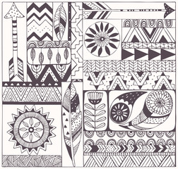 Decorative pattern
Hand drawn decorative pattern