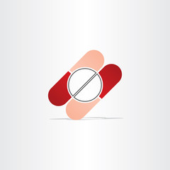 capsules and pills pharmacy icon