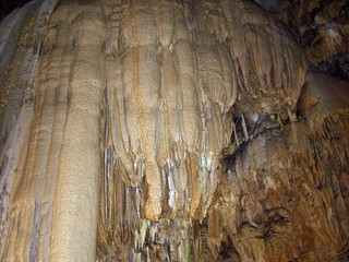 Grotto in New Athos Cave ice cave