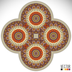 Mandala. Round Ornament Pattern
