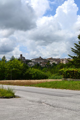 Wolken über Sassoferrato - Italien 