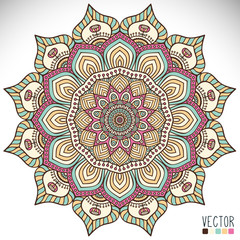 Mandala. Round Ornament Pattern