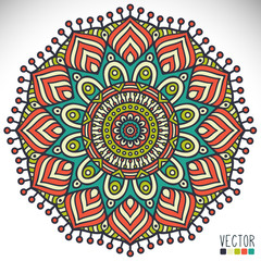 Mandala. Round Ornament Pattern