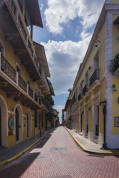 Seitenstraße in Panamas Altstadt