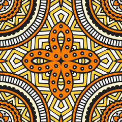 Vector ethnic seamless pattern