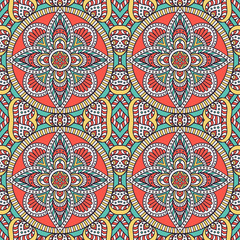 Vector ethnic seamless pattern