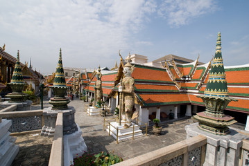 Fototapeta na wymiar Grand Palace of Bangkok