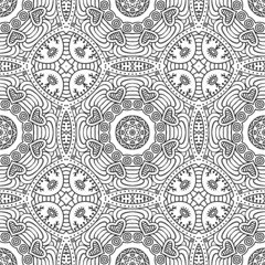 Vector ethnic seamless pattern