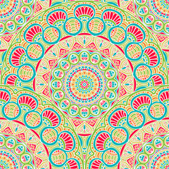 Vector ethnic seamless pattern