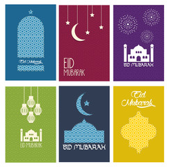 Happy Eid Mubarak card collection - 85482310