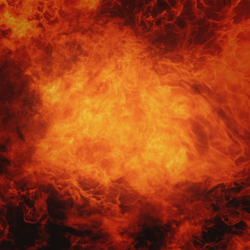 fire background as a symbol of hell and inferno