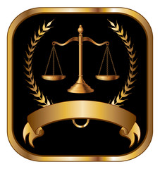 Law or Lawyer Seal Gold is a design for lawyers, or law firms.