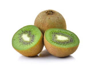 Obraz premium Owoce kiwi na białym tle