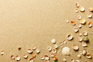 Fototapeta na wymiar Sand, beach, sea.