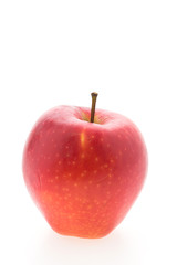Obraz na płótnie Canvas Red apple isolated