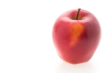 Red apple isolated