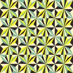 Seamless vector illustration. Mosaic.