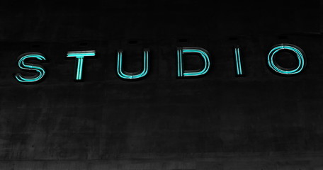 Abstract Studio Sign 