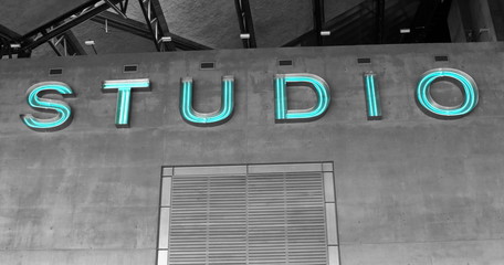 Abstract Studio Sign 