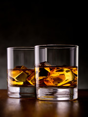 Two whiskeys