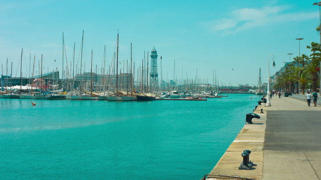Port Vell Barcelona, Catalonia Spain