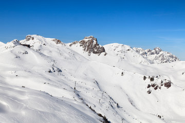 Obraz premium Winter in alps