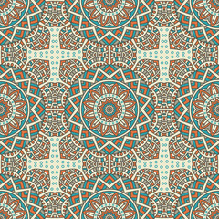 Vector ethnic seamless pattern