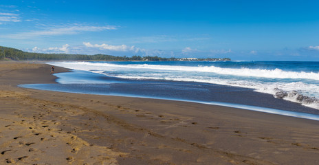plage de l'Etang-Salé-les-Bains, île de la Réunion