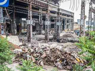 industry in ruins