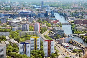 Naklejka premium The city of Berlin