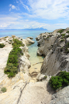 Amazing beach Greece Sarti