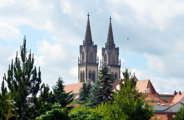 Fototapeta premium Oschatz Sankt Aegidien Altstadt