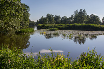 The river Naab in Bavaria