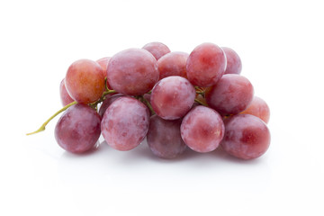Grape on the white background. Fresh  berry.