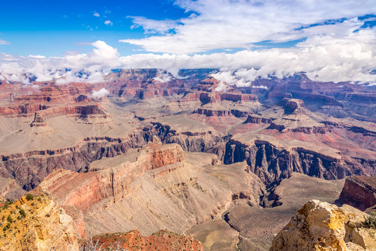 View from Powell point at the Grand Canyon