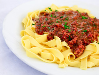 Tagliatelle alla Bolognese