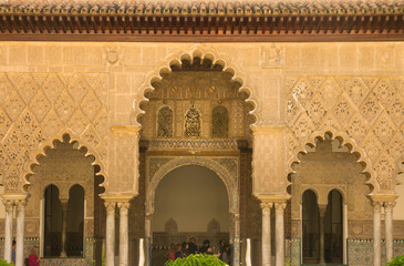 alhambra palace in granada - obrazy, fototapety, plakaty