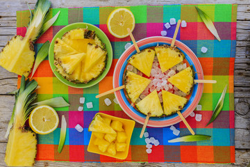 Pineapple - delights with pineapple