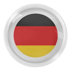 Round Icon Button Symbol