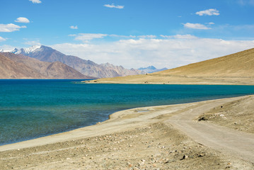 Pangong Lake in Ladakh,India.