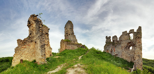 Slovakia - Ruin of castle Korlatko