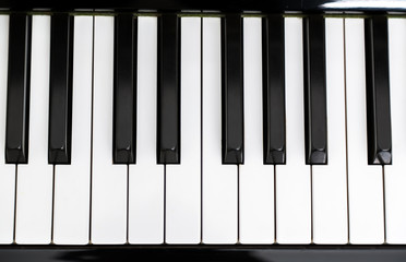 Naklejka premium Piano keys