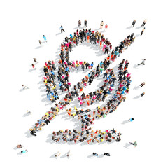  people in the shape of a microphone.